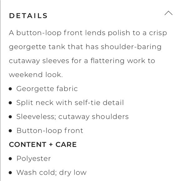 Torrid GREY GEORGETTE BUTTON-LOOP SEMI SHEER TANK TOP - Picture 9 of 9